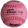 Worth Pink 11" WSL Super Green Dot 47/400 Slowpitch Softballs (Dozen): WPS11WSLC -Baseball Promotions Shop Worth WSL Slowpitch Pink Ball WPS11WSLC