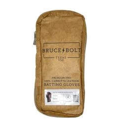 Bruce Bolt PREMIUM PRO Long Cuff Batting Gloves: Maroon -Baseball Promotions Shop premium pro long cuff batting gloves maroon brucebolt 229763