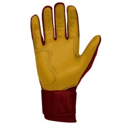 Bruce Bolt PREMIUM PRO Long Cuff Batting Gloves: Maroon -Baseball Promotions Shop premium pro long cuff batting gloves maroon brucebolt 282874