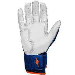 Bruce Bolt PREMIUM PRO NIMMO Long Cuff Batting Gloves: Mets Blue -Baseball Promotions Shop premium pro nimmo series long cuff batting gloves blue gloves brucebolt 291082