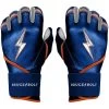 Bruce Bolt PREMIUM PRO NIMMO Long Cuff Batting Gloves: Mets Blue -Baseball Promotions Shop premium pro nimmo series long cuff batting gloves blue gloves brucebolt 692298