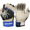 2022 Spiderz PRO Model Batting Gloves: Black/Royal Blue/White -Baseball Promotions Shop problackroyal