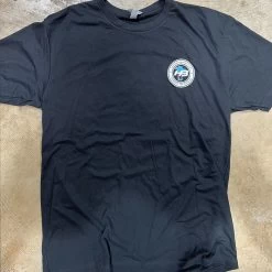 HB Lifestyle Active Wear Men's T-Shirt: Palm Trees (Black) -Baseball Promotions Shop treefront2